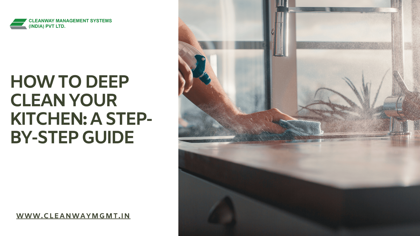 How to Deep Clean Your Kitchen: A Step-by-Step Guide